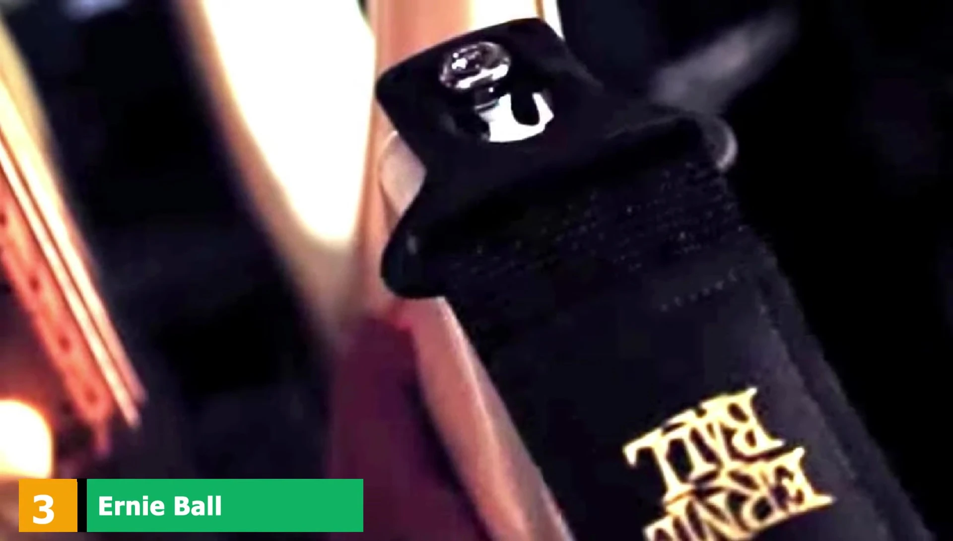 Ernie Ball Neoprene Polylock guitar strap