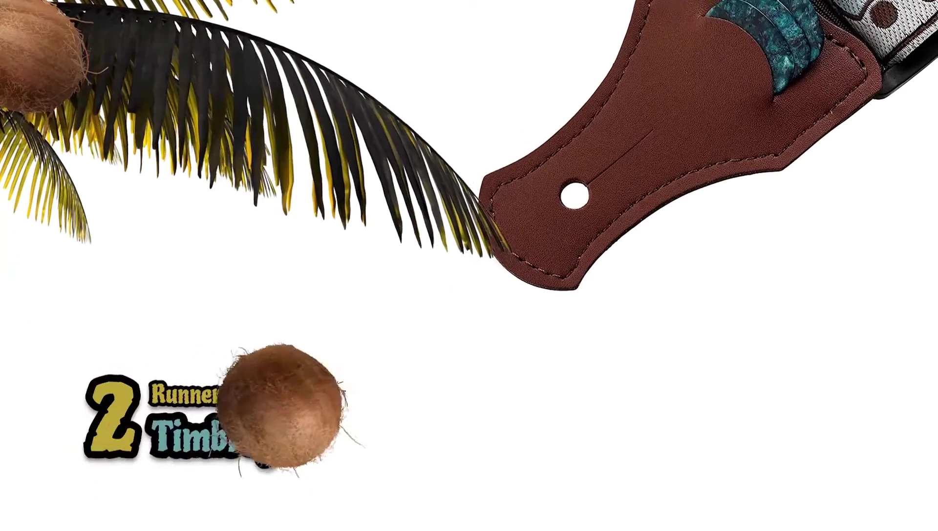 The Timber Gear Extreme Comfort Guitar Strap displaying its features.