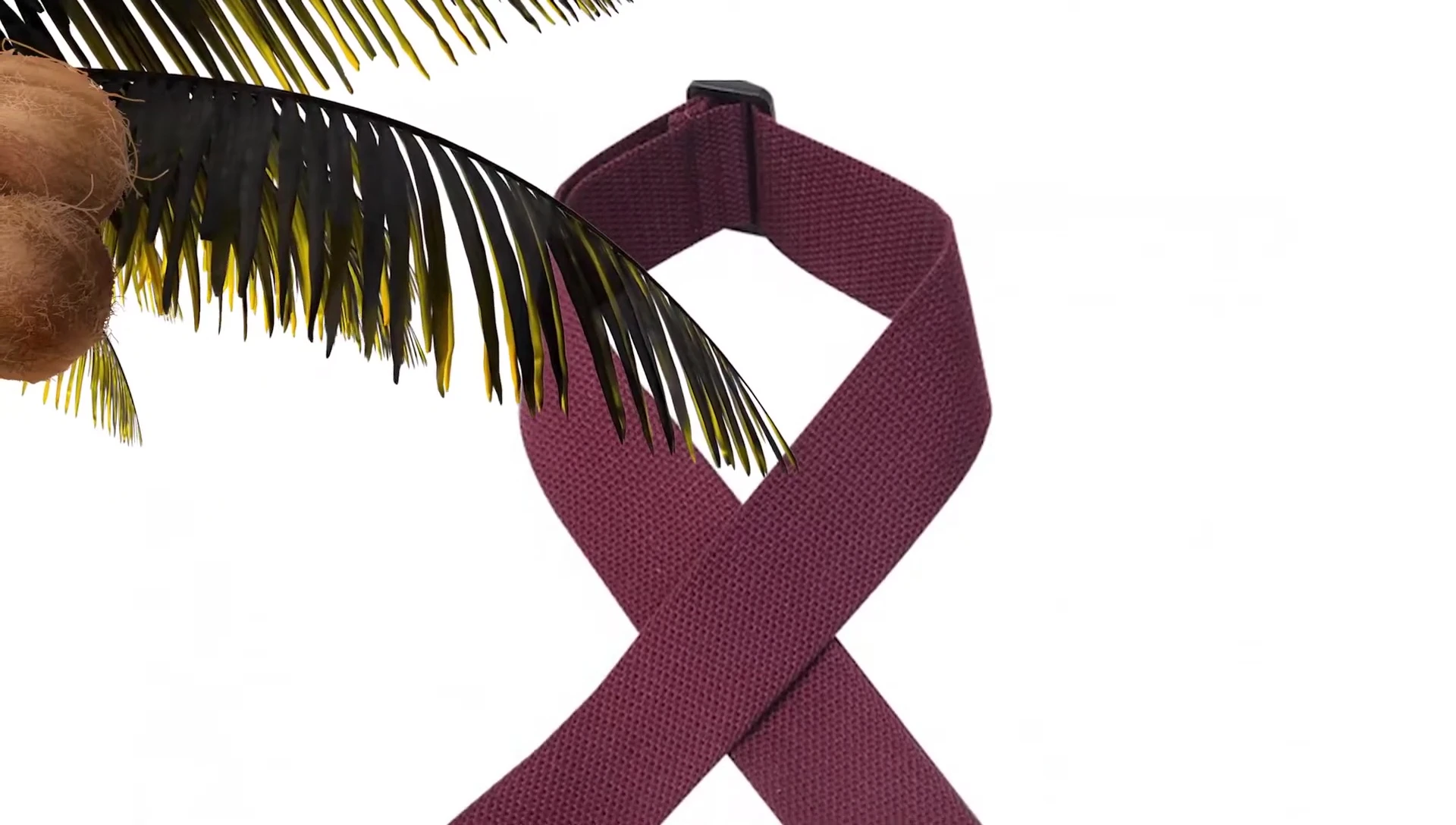 The Levee's Leather Signature Series Cotton Guitar Strap showcasing its comfortable cotton material.