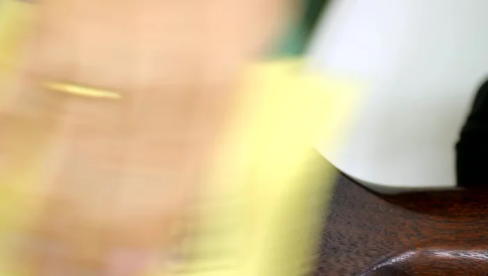 Clean the guitar headstock and fretboard.