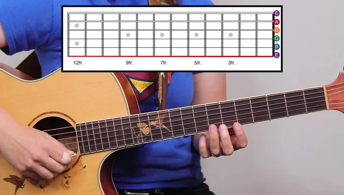 Attach the tuner to the headstock of your guitar.