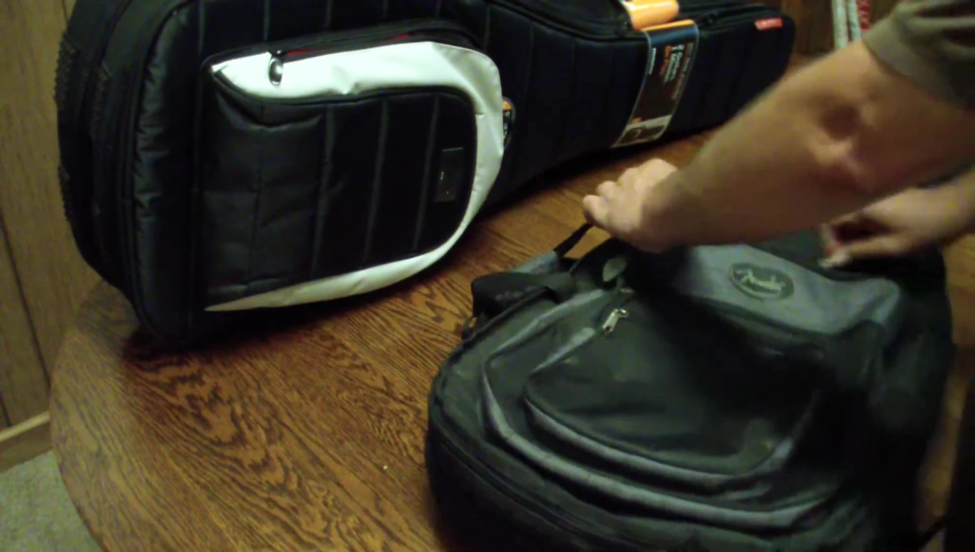 Showcase of Fender bag's deep pockets