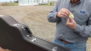 Secure Your Guitar Case: Installing a Locking Padlock