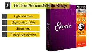 Top 5 Best Acoustic Guitar Strings 2024: D'Addario, Elixir, Martin & More