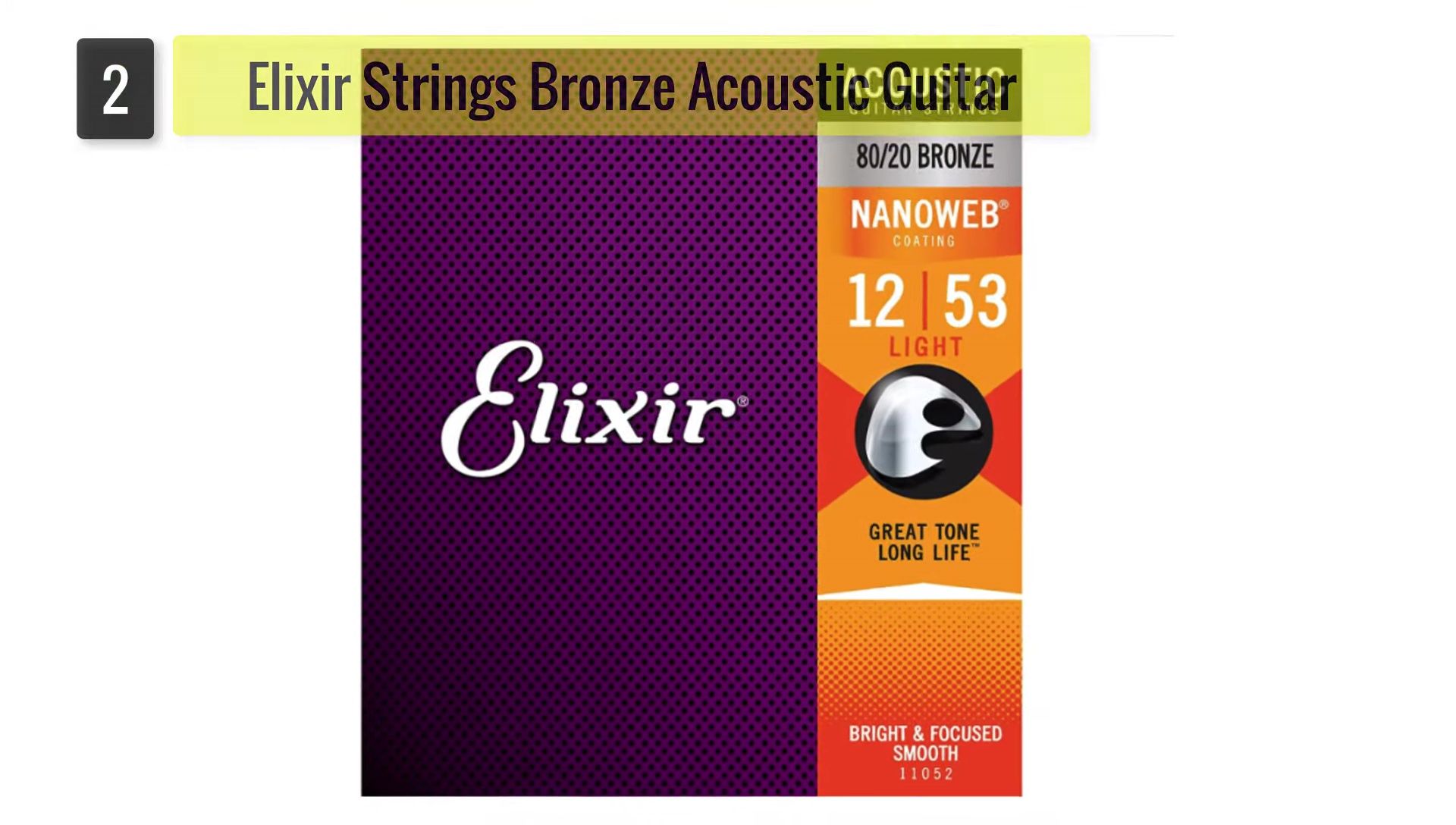 Elixir Strings 80/20 Bronze packaging