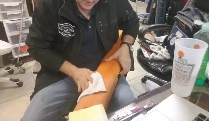 Wipe dry with a soft cloth.