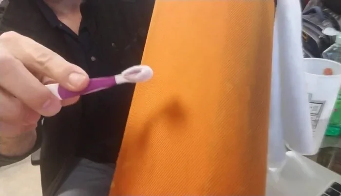 Wipe dry with a soft cloth.