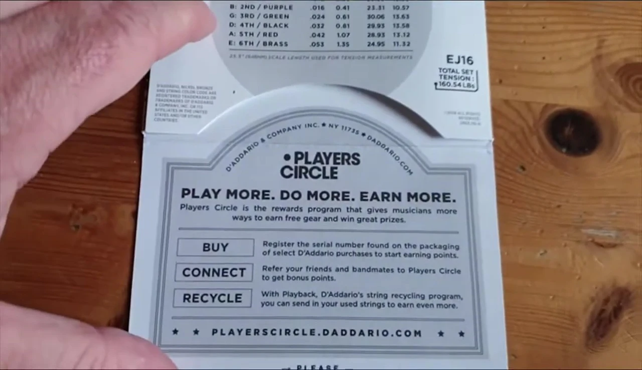 Player Circle rewards program information