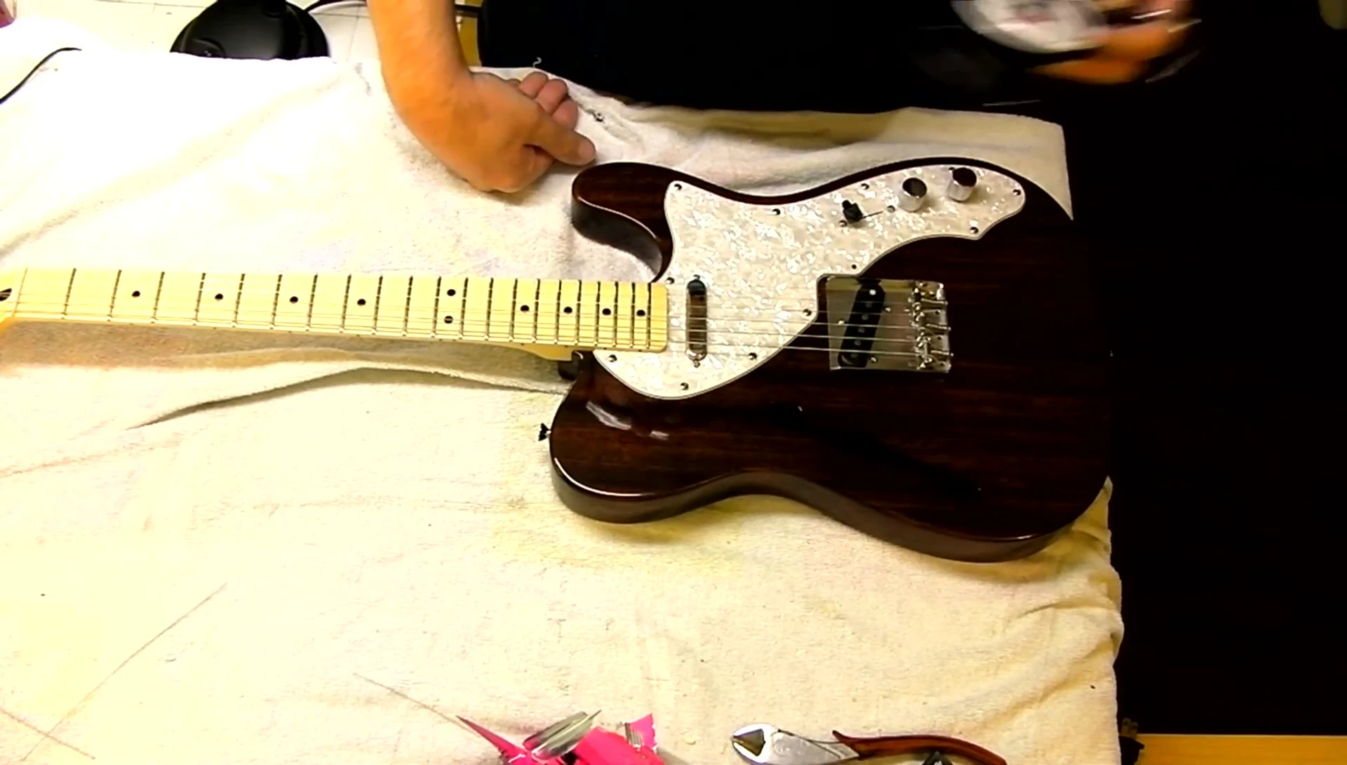 The guitarist concluding his comparison and recommendation.