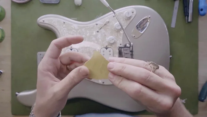 Alternatively, use sandpaper (starting with 220 or 320 grit, then progressing to finer grits) to smooth the saddles.