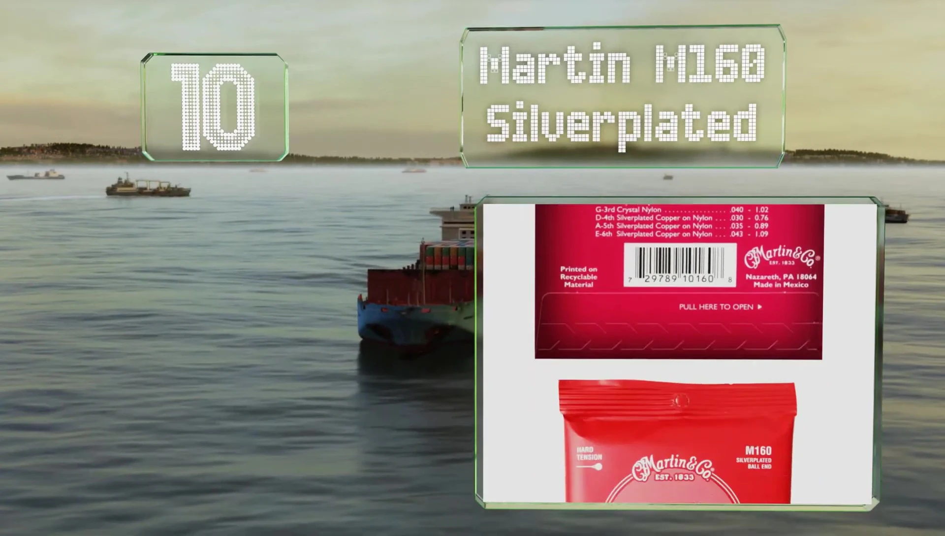 Image showcasing the budget-friendly aspect of the Martin strings