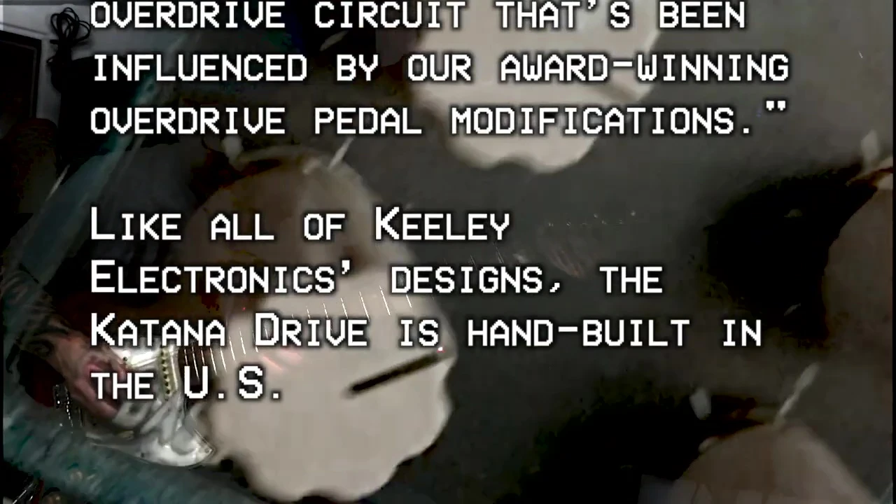 The pedal on a pedalboard