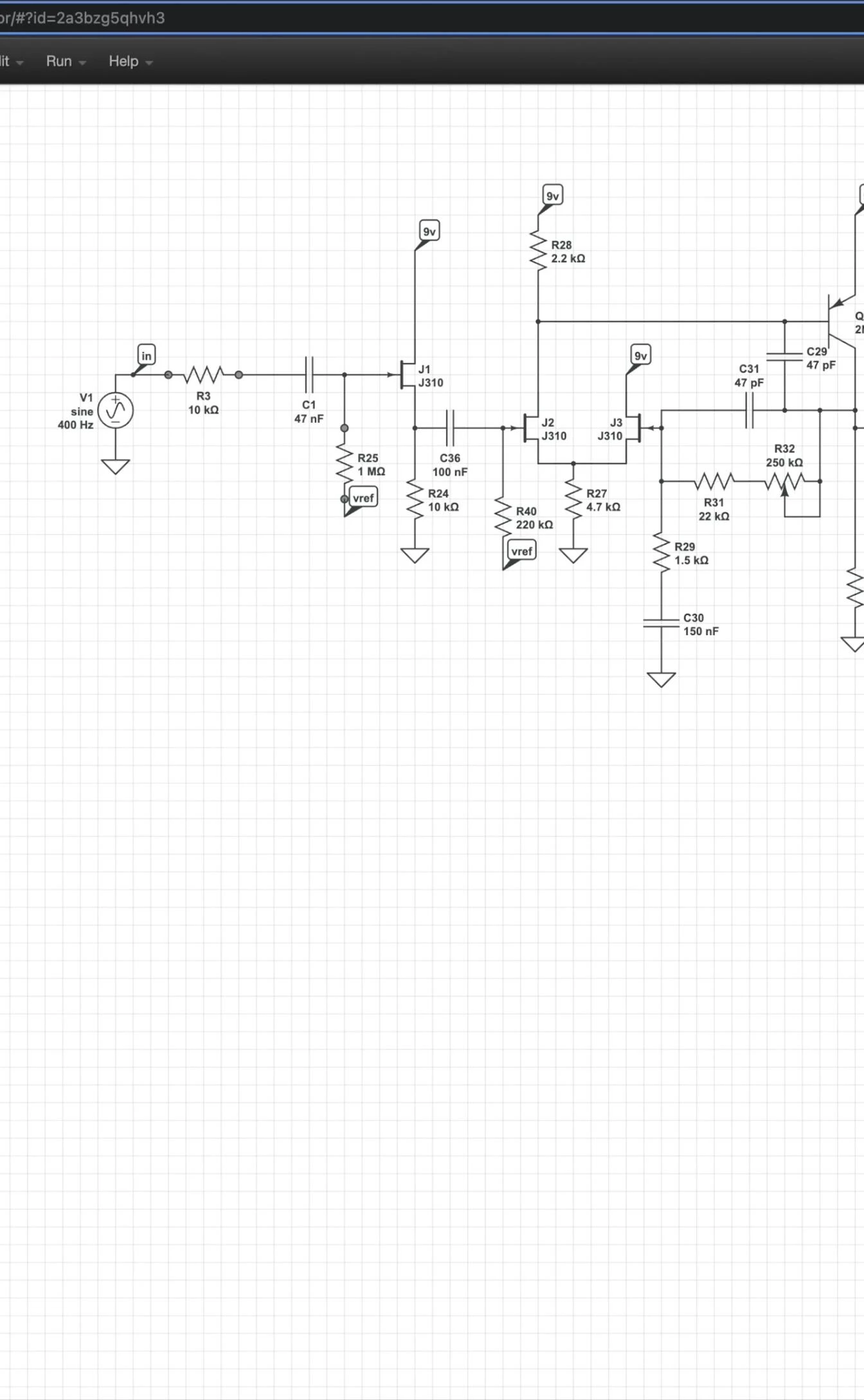 Circuit diagram of the BD-2