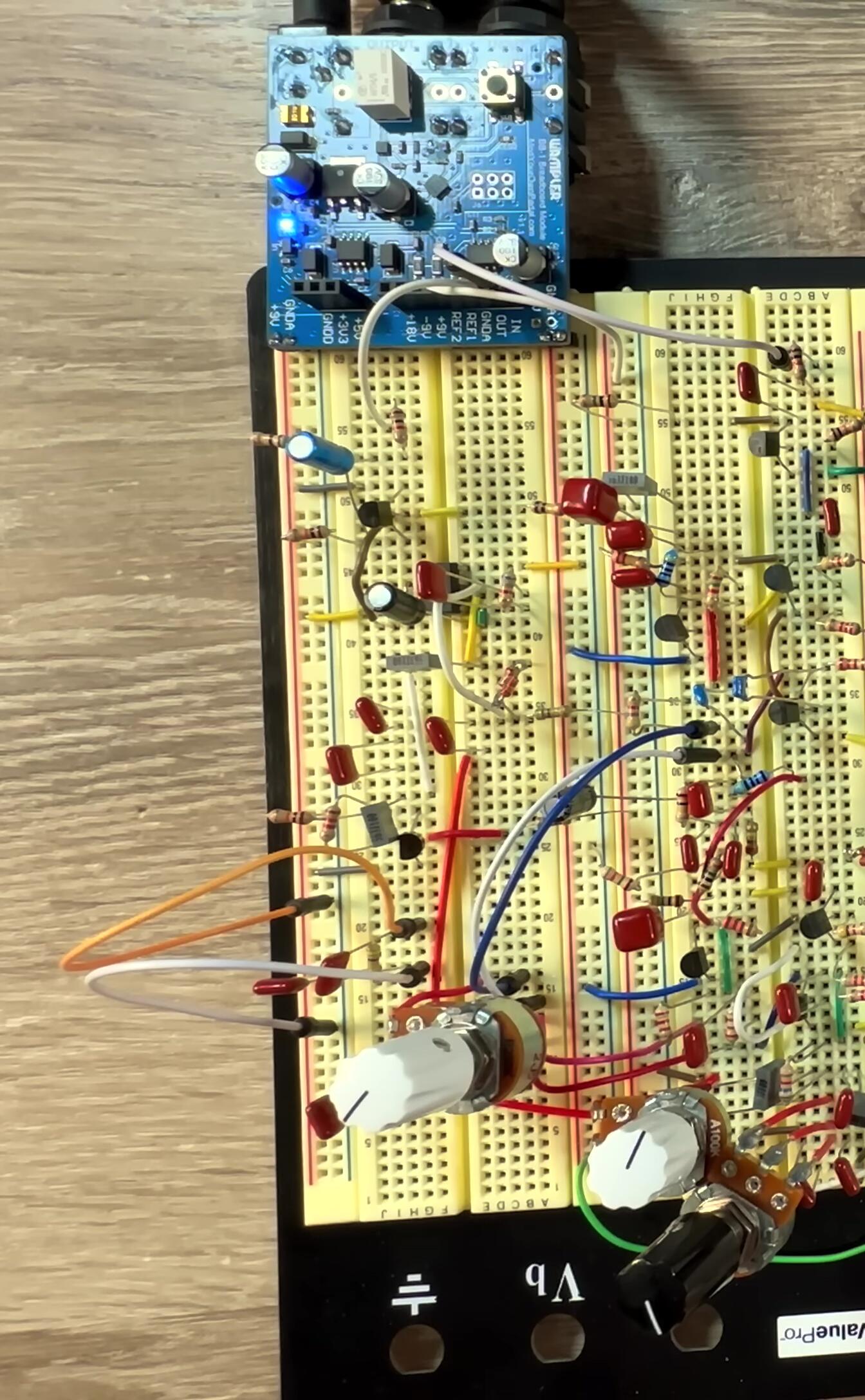 Breadboard setup