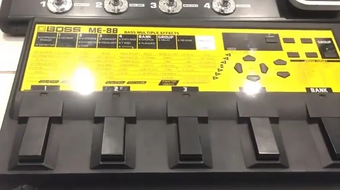 Review of Boss ME-8: Analog circuitry, excellent performer