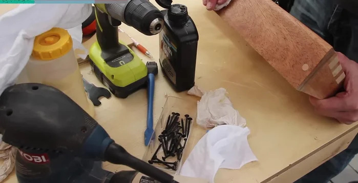 Apply a photocopy decal using an iron to transfer the reverse-printed image onto the wood.