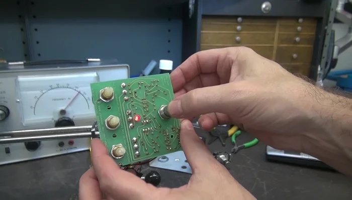 Test the repaired pedal to verify functionality of the LED and effects.