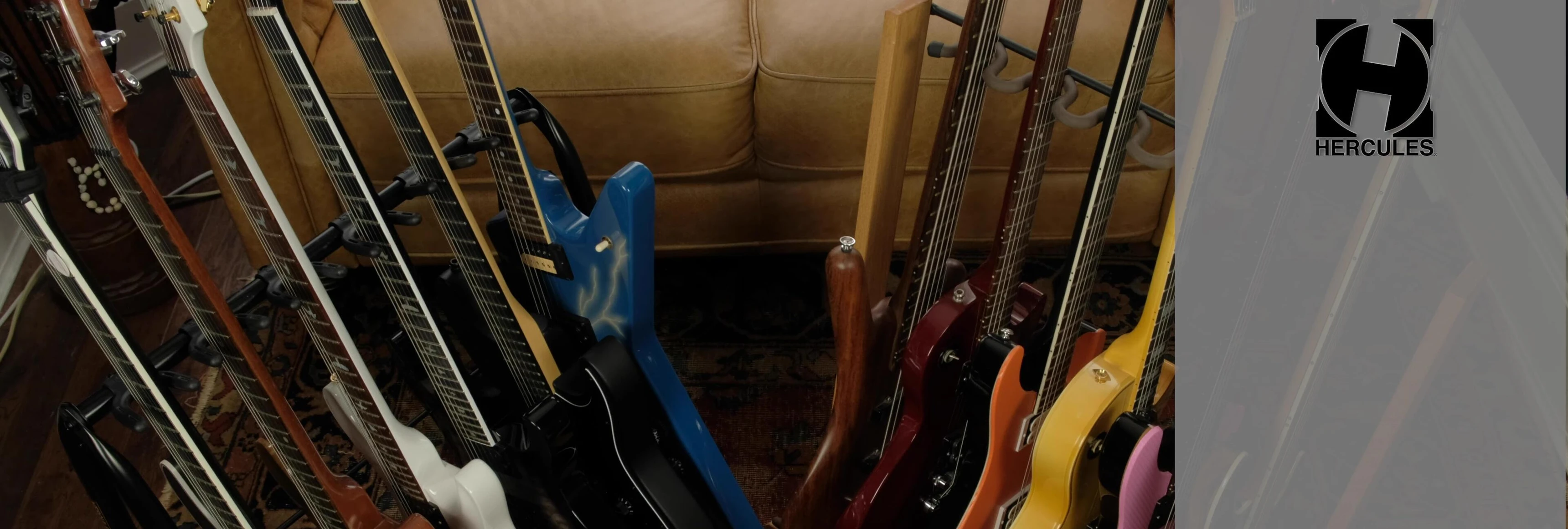 A screen shot showing the price for the Hercules guitar rack.