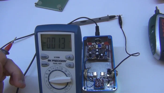 When measuring IC pins, follow the numbering sequence (typically counter-clockwise starting from pin 1).
