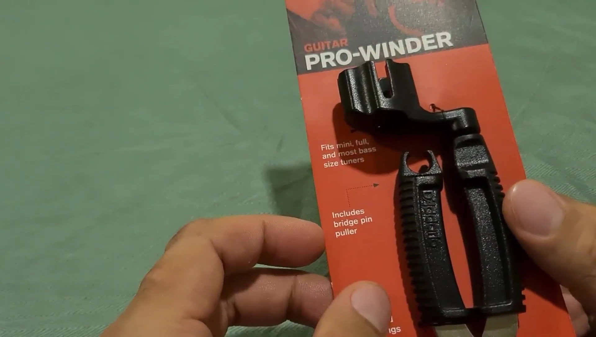 The Pro Winder in the guitarist's toolkit