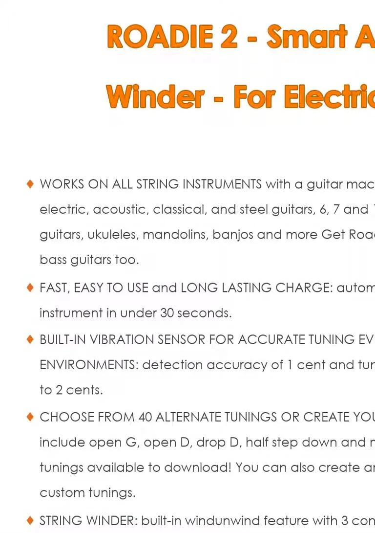 Demonstrating the ease of use of Roadie 2