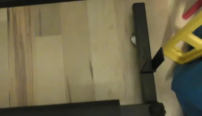 Attach the top crossbars. Ensure they are properly aligned before tightening.