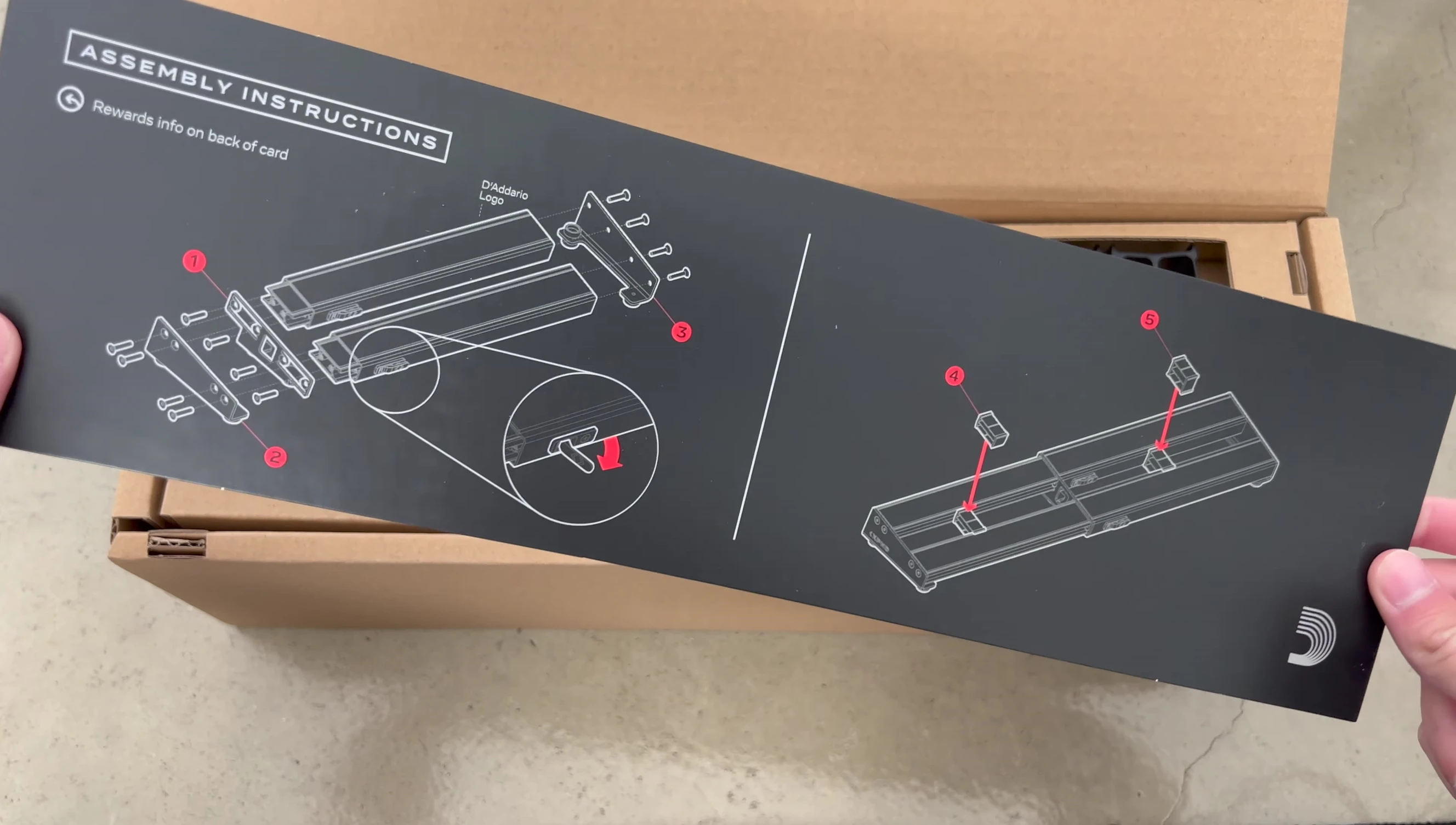 Quick and easy assembly process