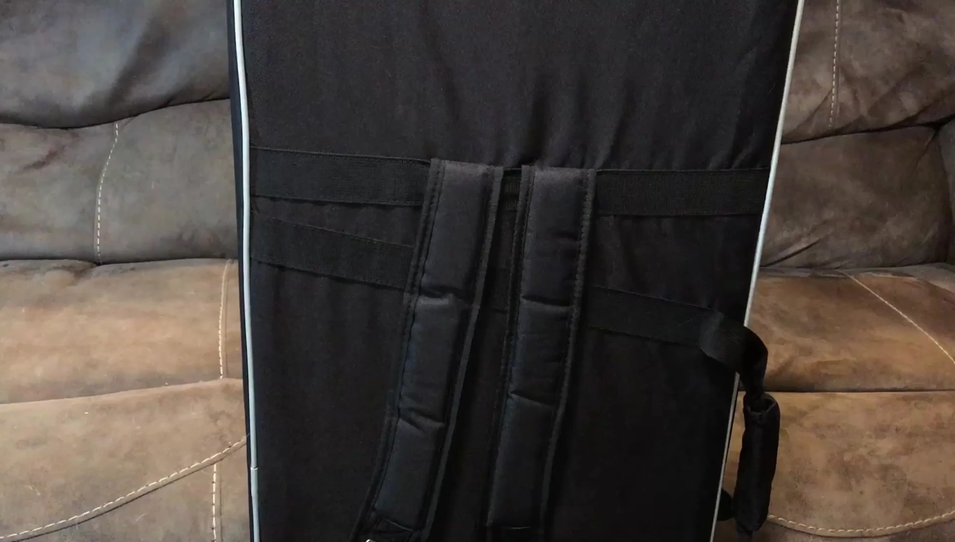 Detail of the backpack straps