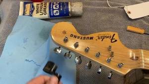 How to Clean and Re-Grease Covered Guitar Tuners (Fender & Others)