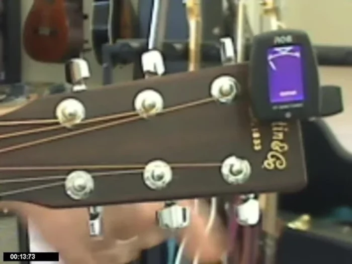 Repeat steps 4-6 for all six strings in order (6, 5, 4, 3, 2, 1 or E A D G B e).