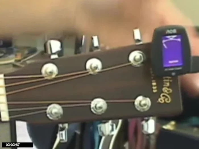 Repeat steps 4-6 for all six strings in order (6, 5, 4, 3, 2, 1 or E A D G B e).