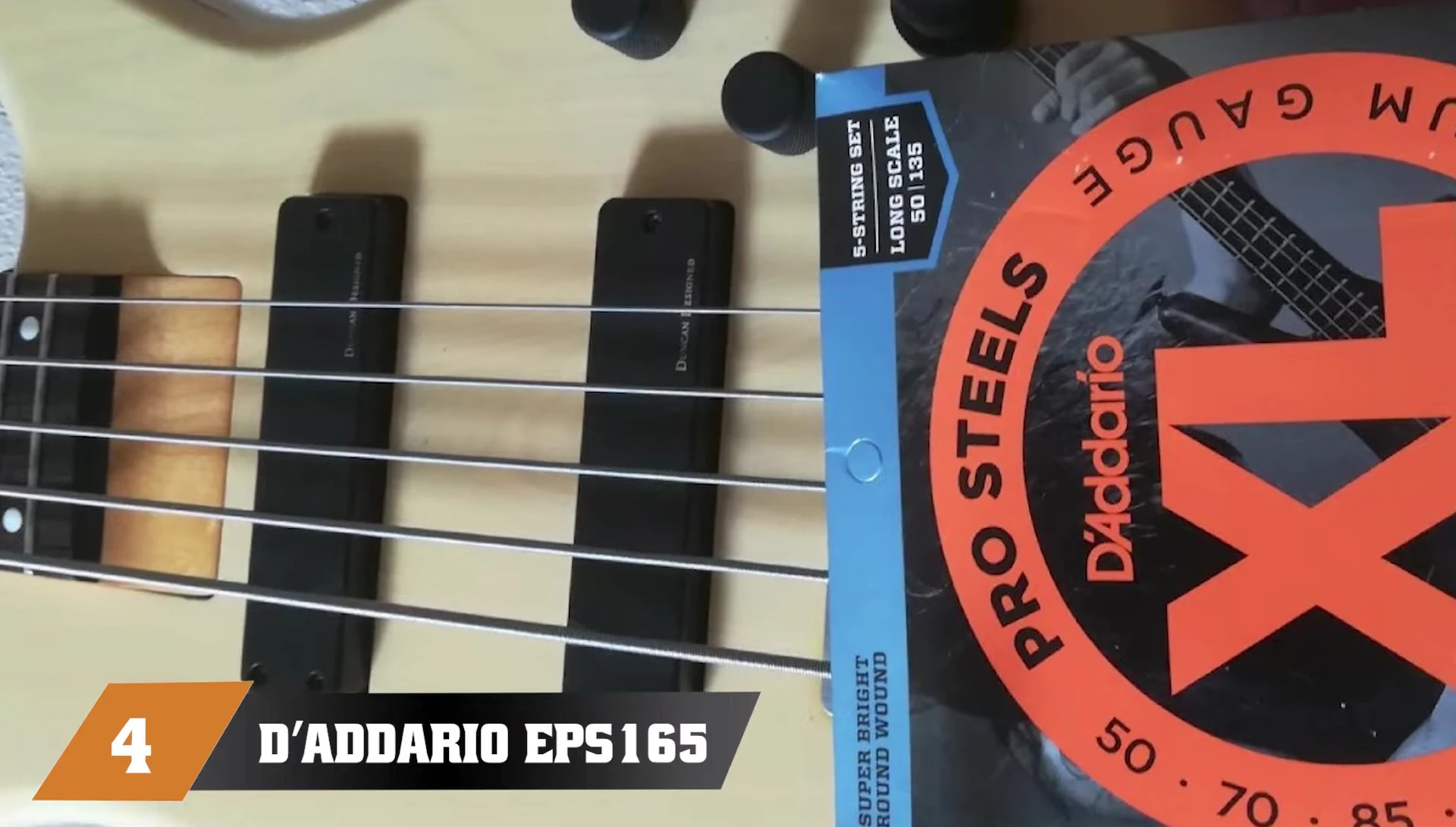 D'Addario EXL165 Pro Steel strings