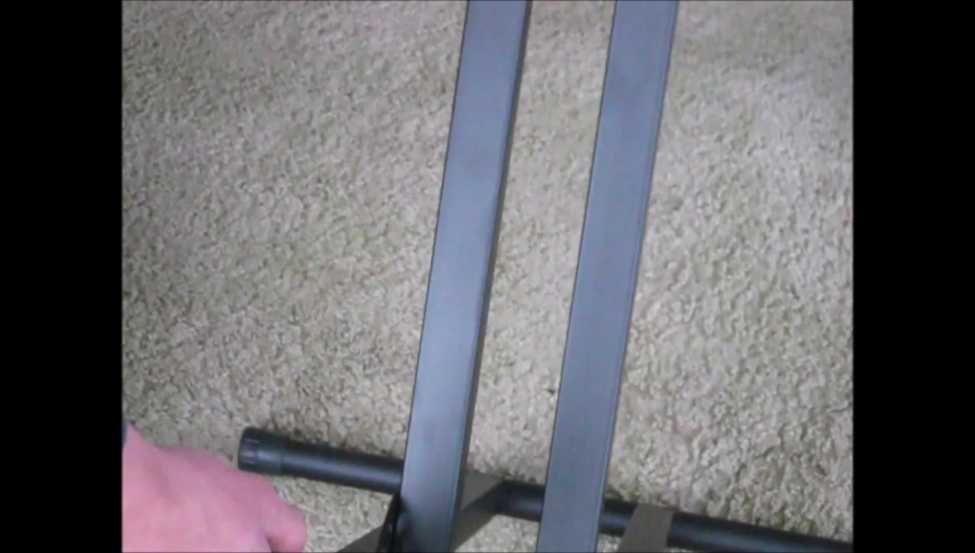 Adjusting the stand height.