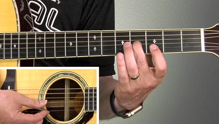 Repeat step 5 for the 3rd string (using the 4th fret of the 3rd string as a reference). This is the exception to the 5th fret rule.