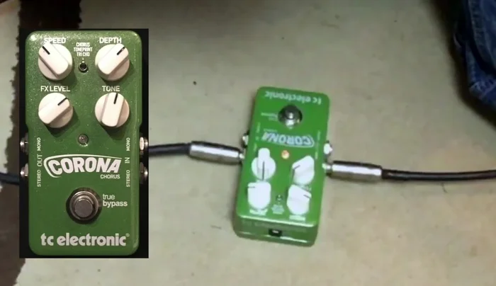 Adjust the 'Depth' control. This controls the intensity or range of the chorus effect. Higher depth creates a more dramatic effect.