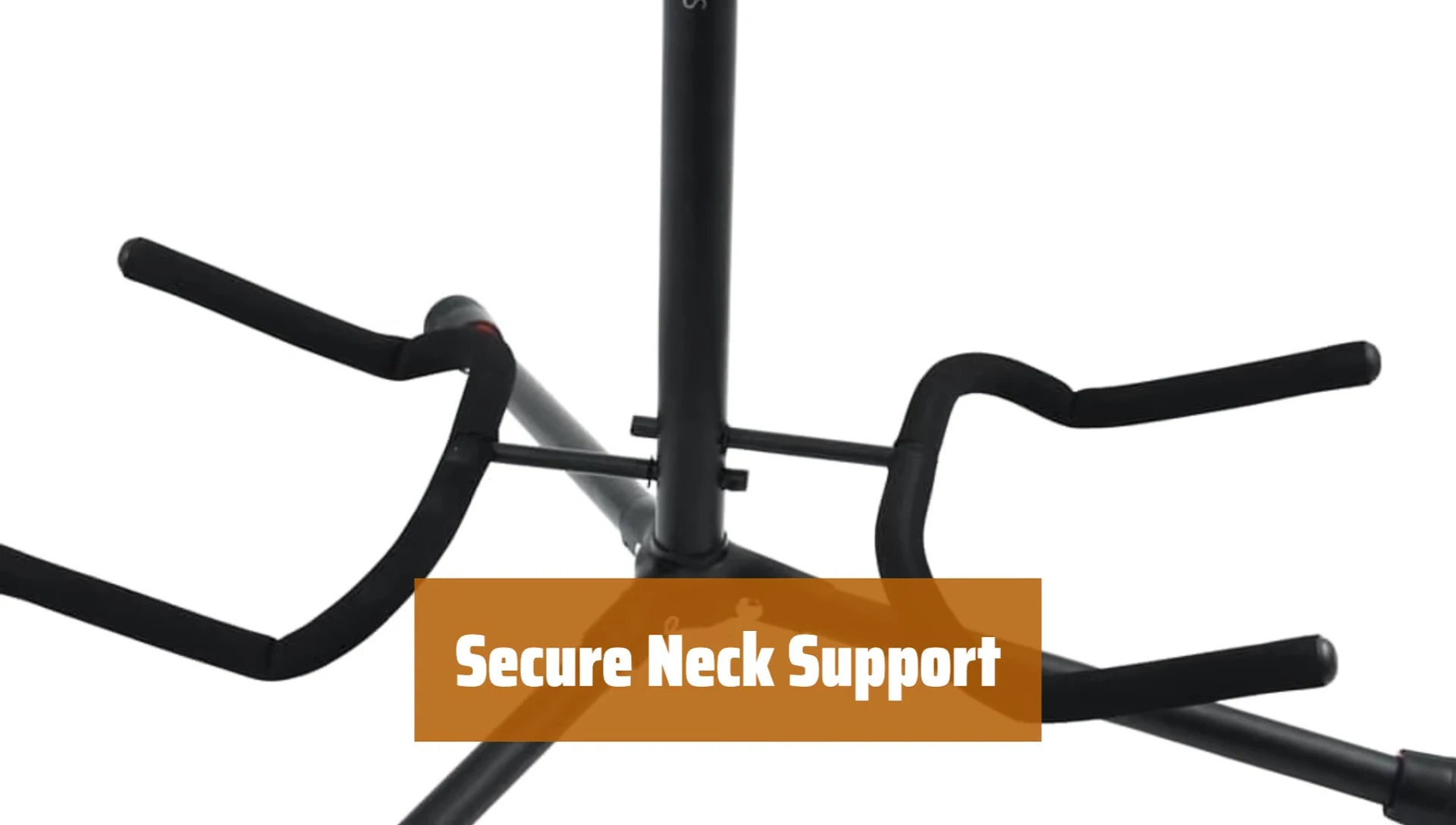 Close-up of the neck support showcasing the rubber strap.