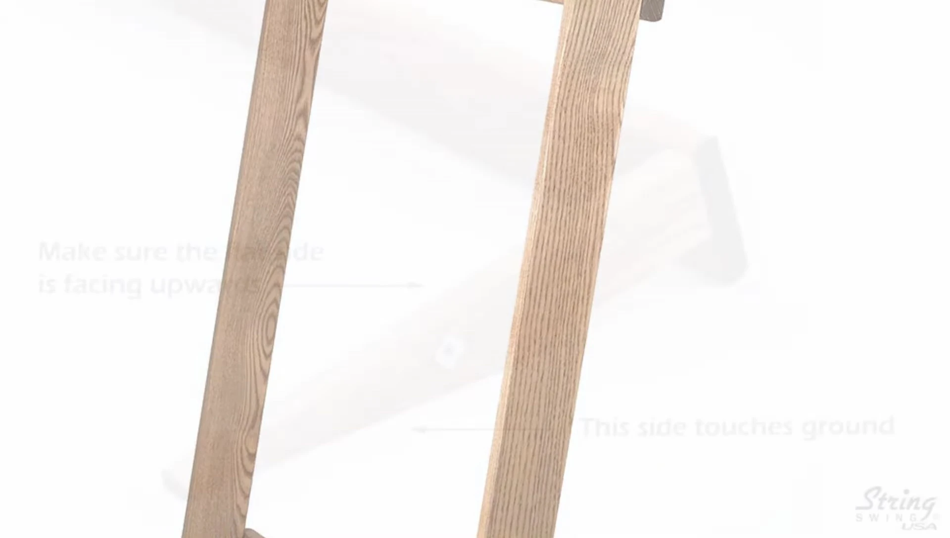The rack folded down, showcasing its compact storage mode.