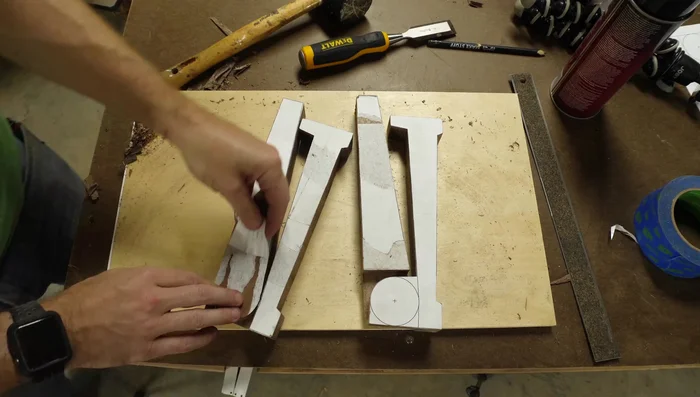 Use CA glue to hold pieces together while drilling the pivot holes.