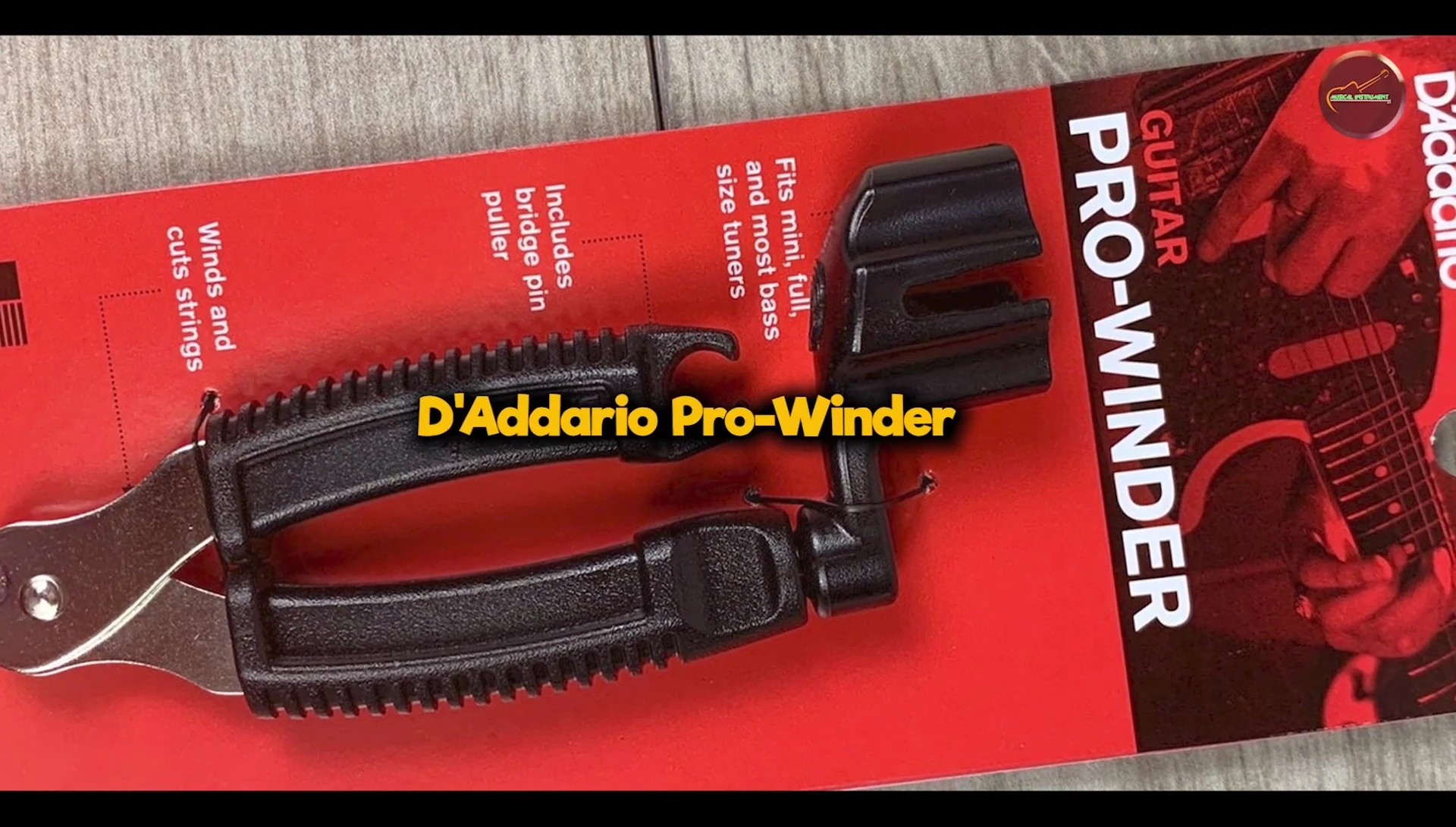Overview of the D'Addario Pro Winder.