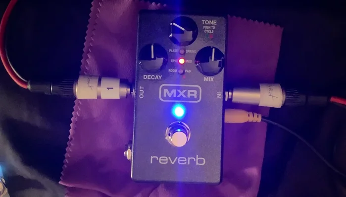 Adjust Mix control for the amount of reverb effect (around 50% works well).