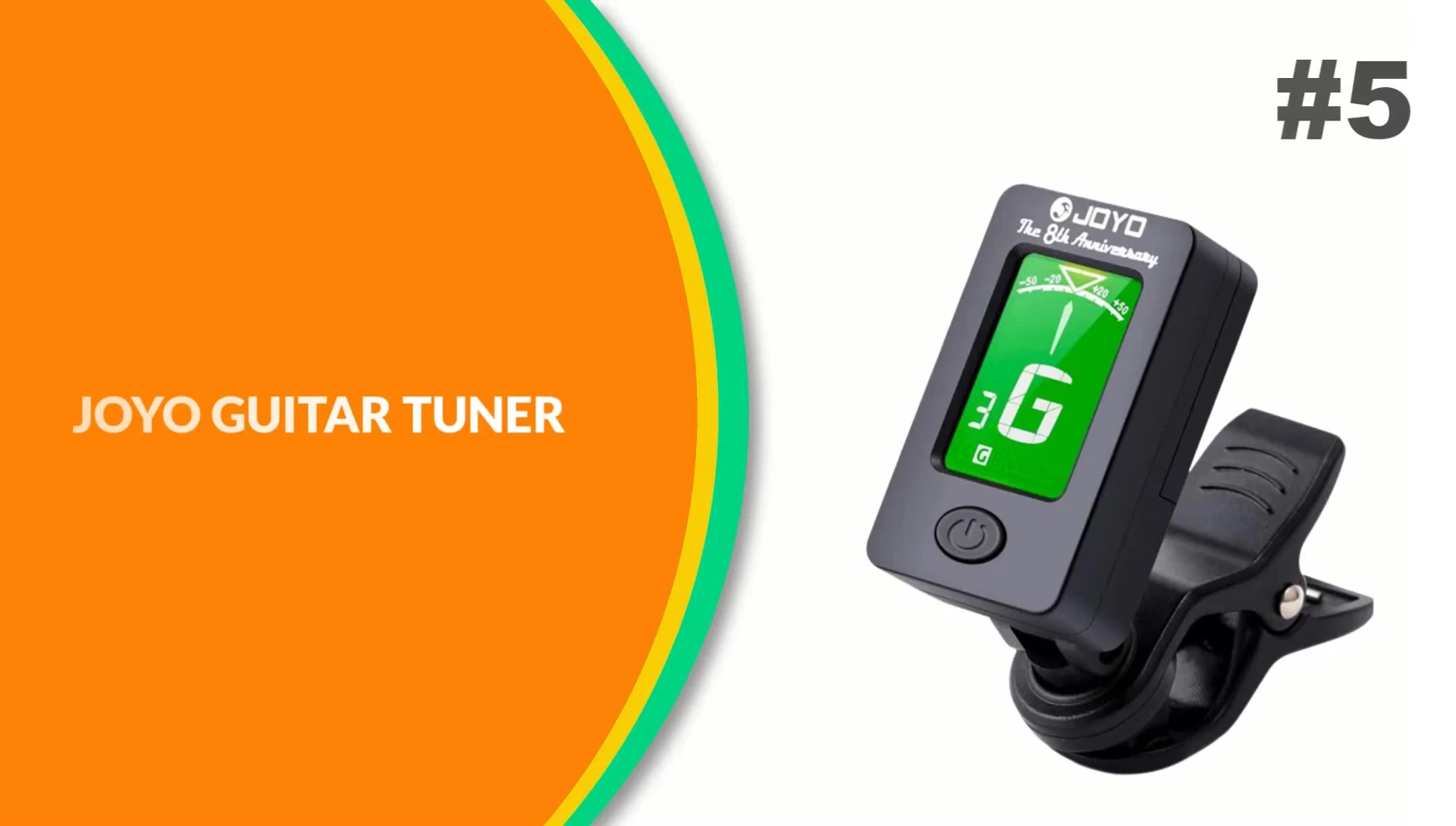 Joyo guitar tuner