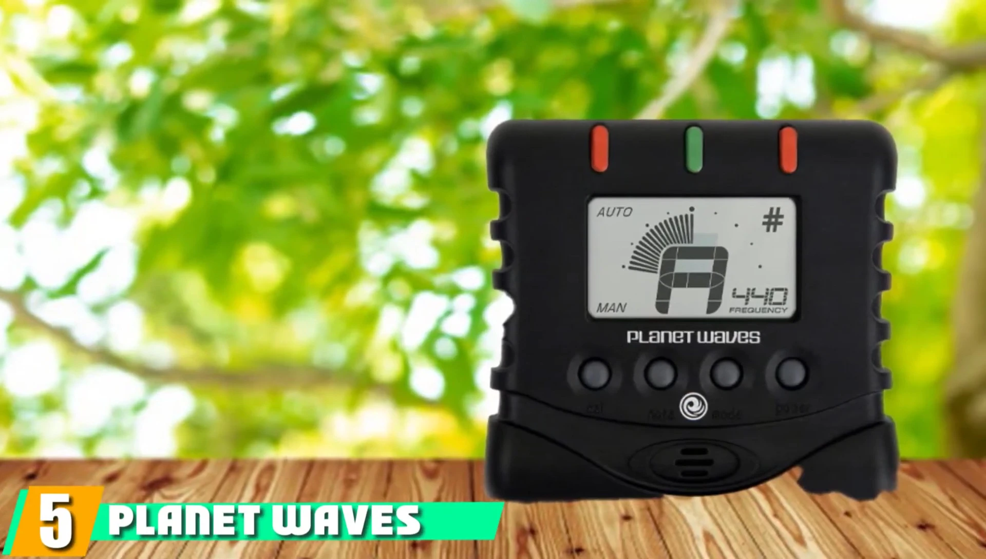 Example of a tuner with multiple mounting options