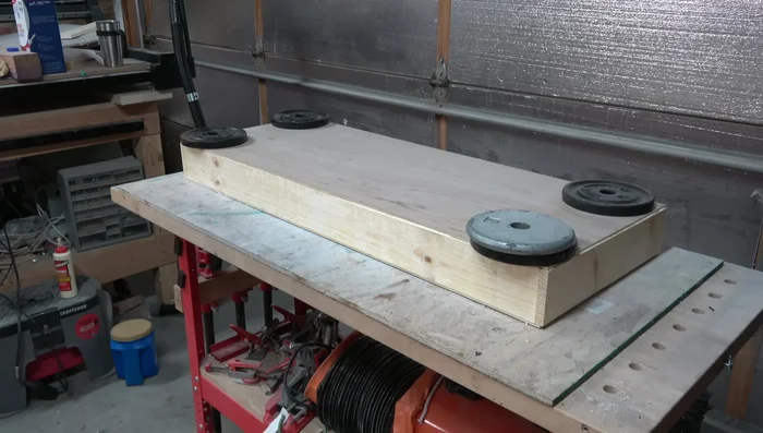 Mark matching ends before applying coating. Sand, tack rag to remove dust.