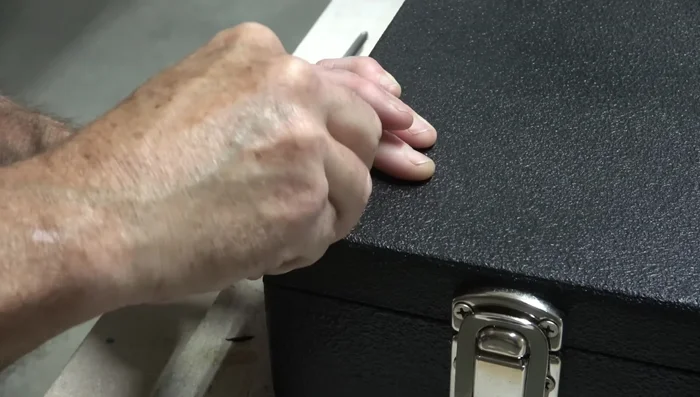 Add corner protectors.