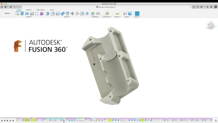 Assemble the two halves of the 3D printed handle using six 440 stainless steel bolts. Secure the lever pivot with a 440 threaded stud, washers and lock nuts.