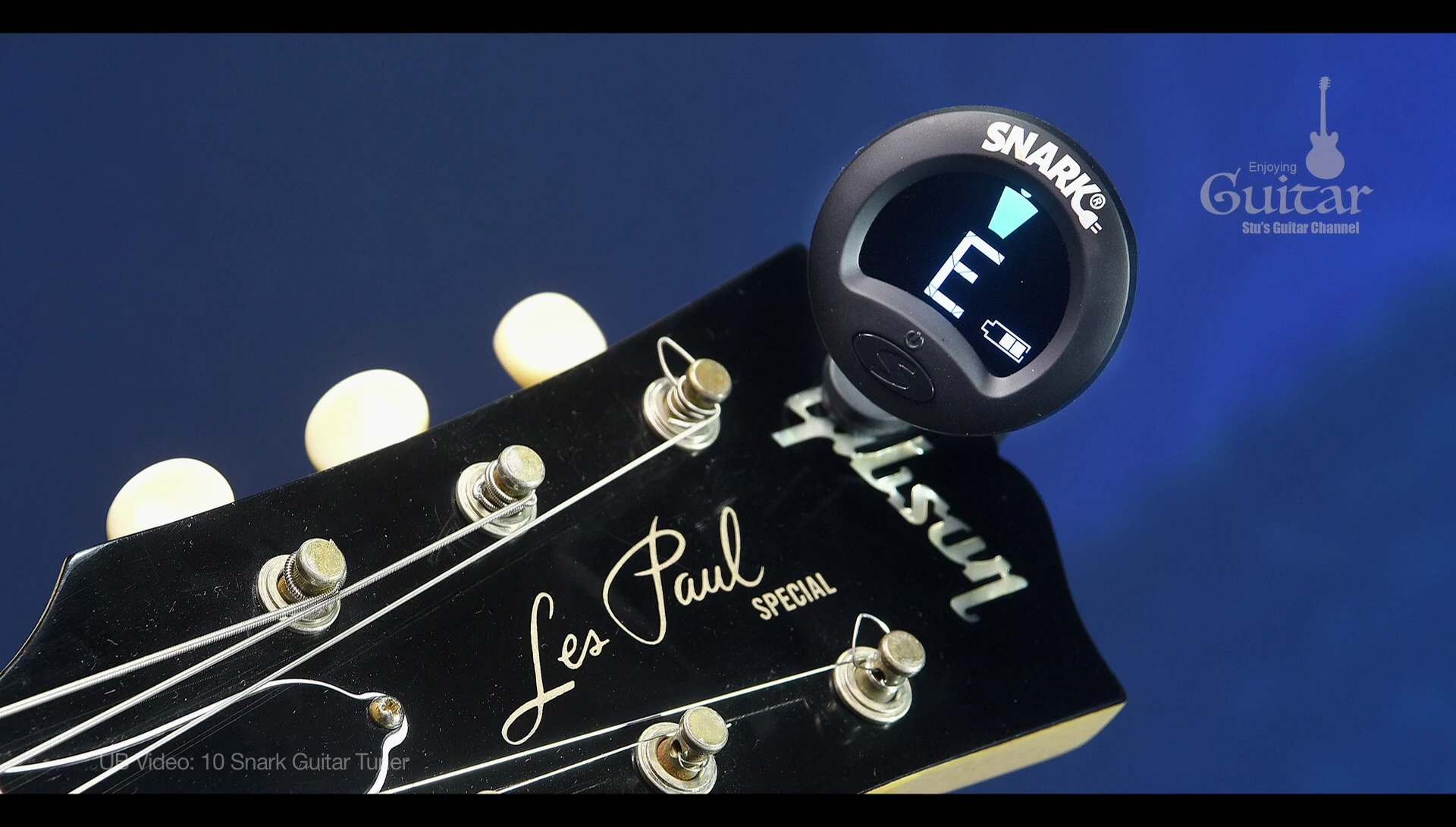 The SNARK tuner LCD display