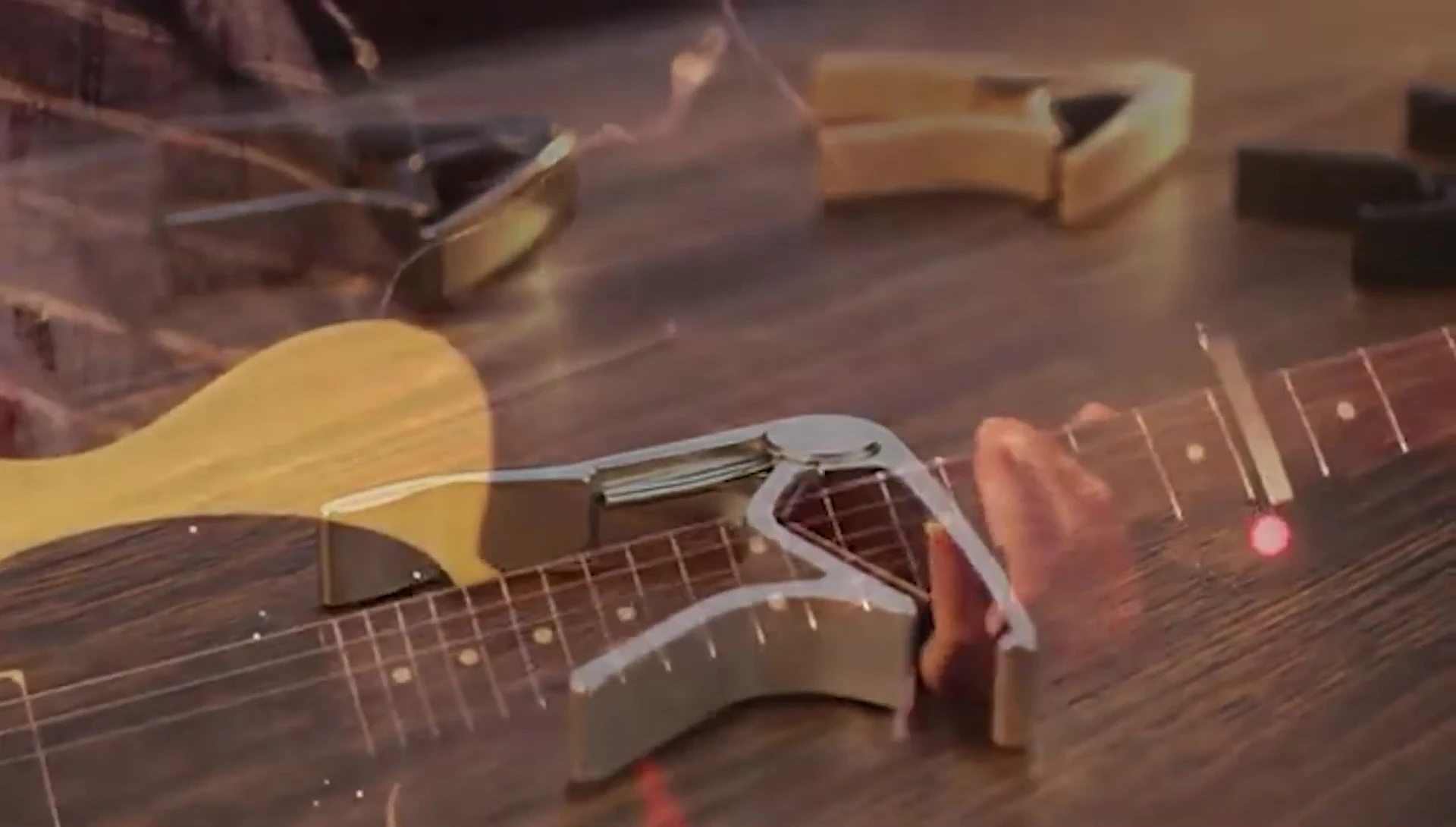 Dunlop Trigger Capo 83CB in use