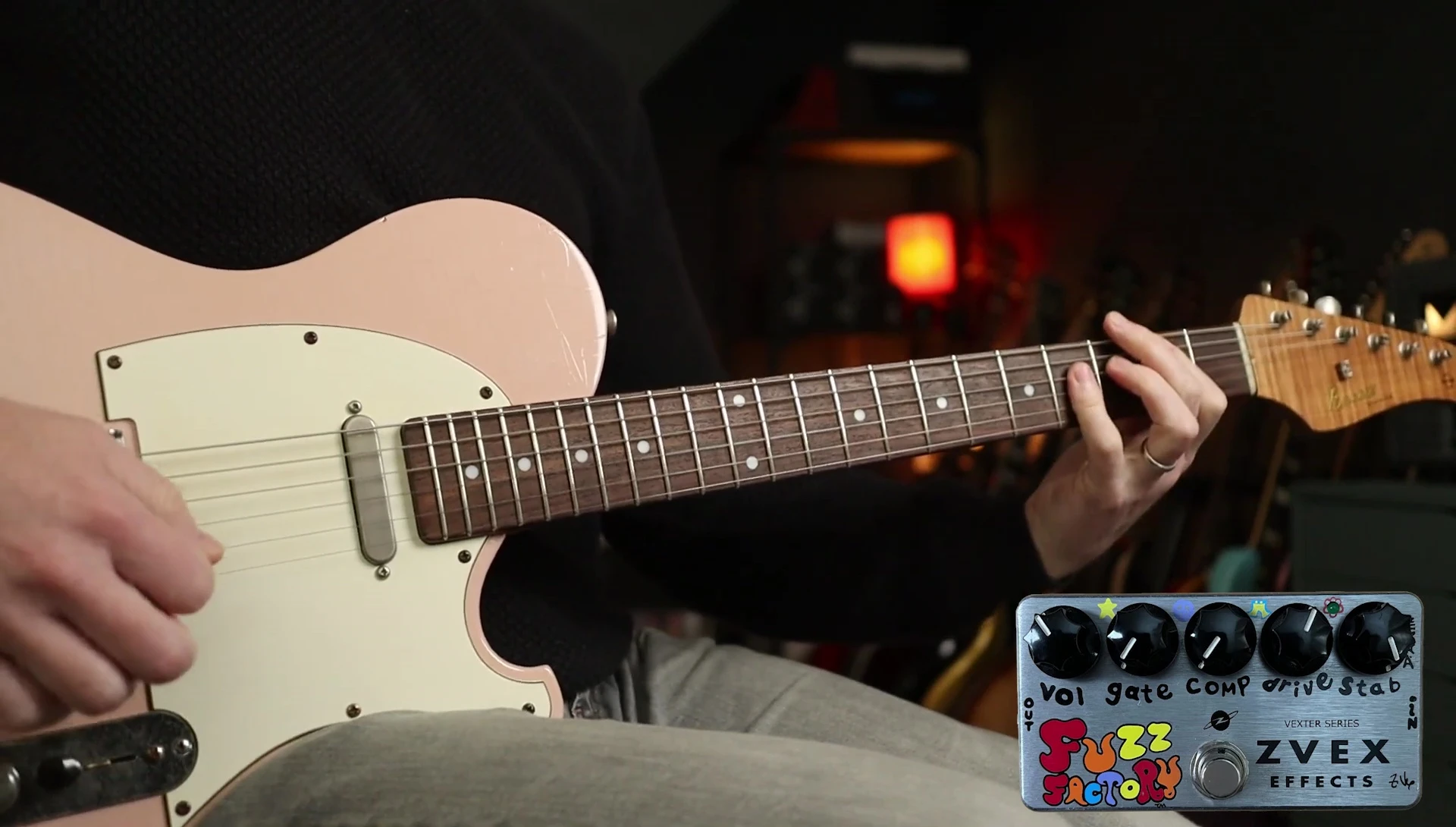 Fuzz Factory settings for Muse-like rhythm tone