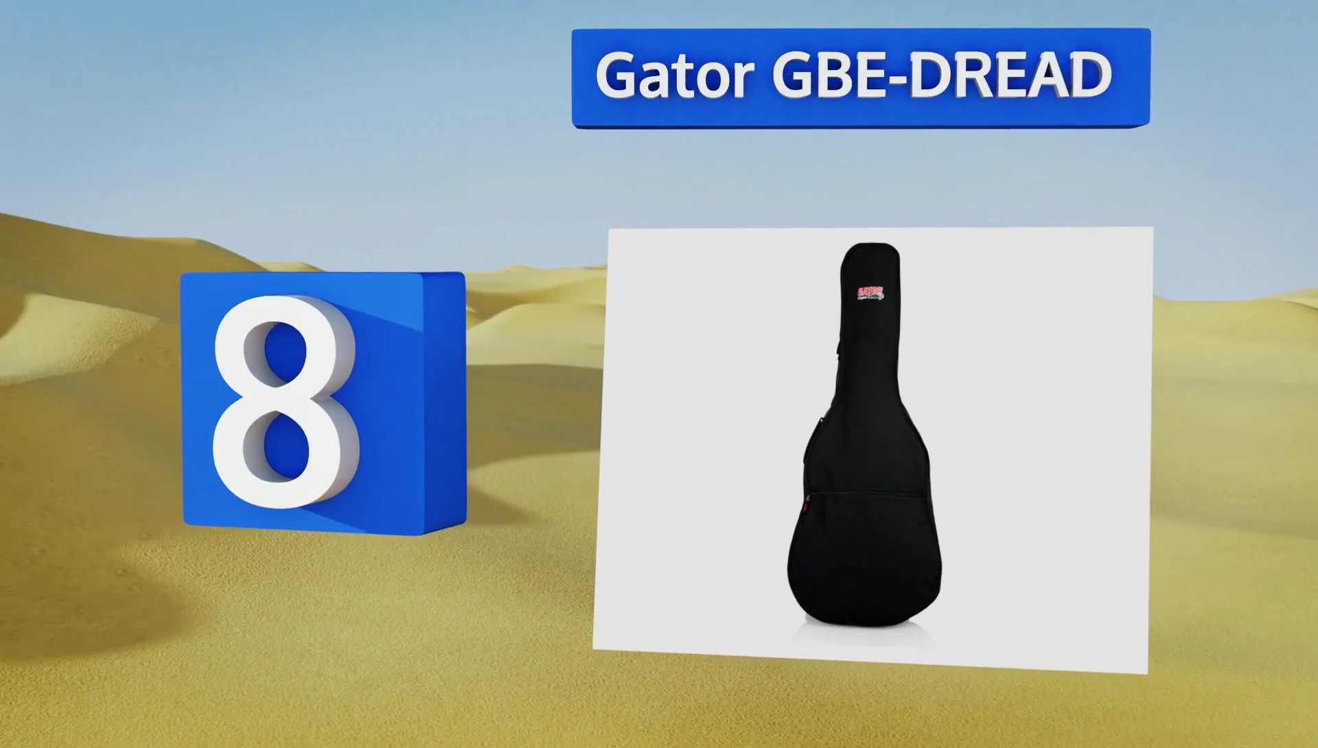 Gator GBE Tread Guitar Bag shown