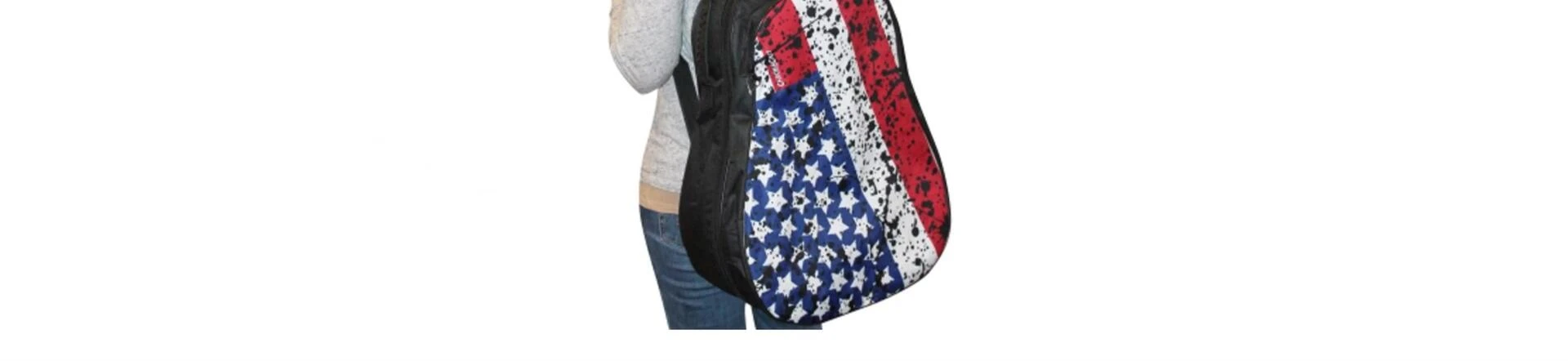 American flag graphic on Patriotic CC APB Bag USA